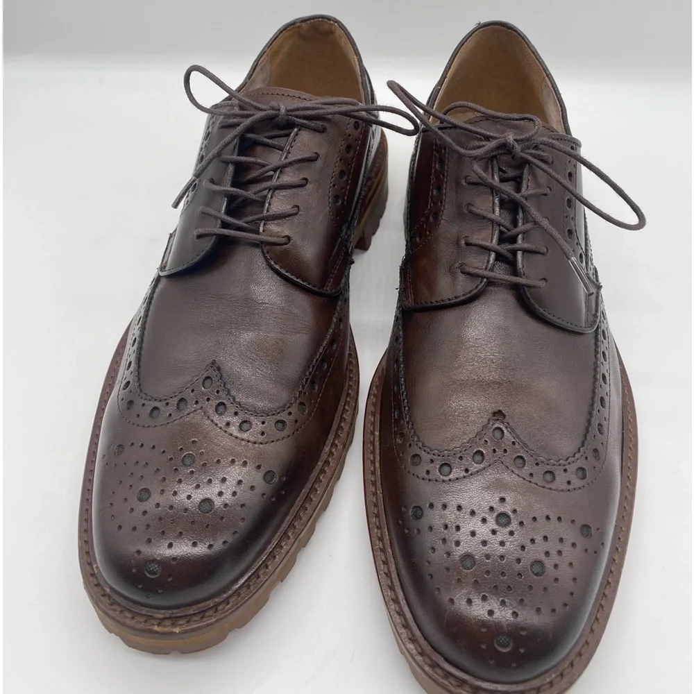 Banana Republic - Men - BROGUE OXFORD DRESS SHOE - Size 81/2 M